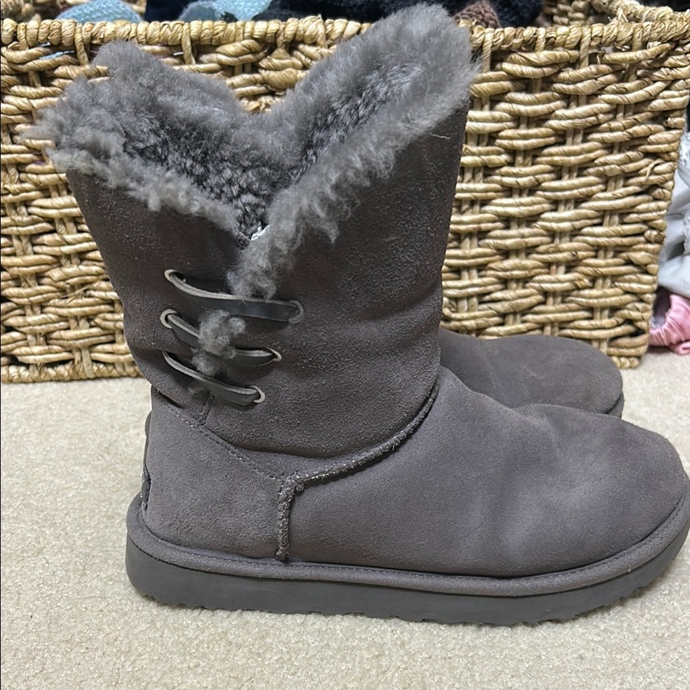 UGG Gray Winter & Rain Boots